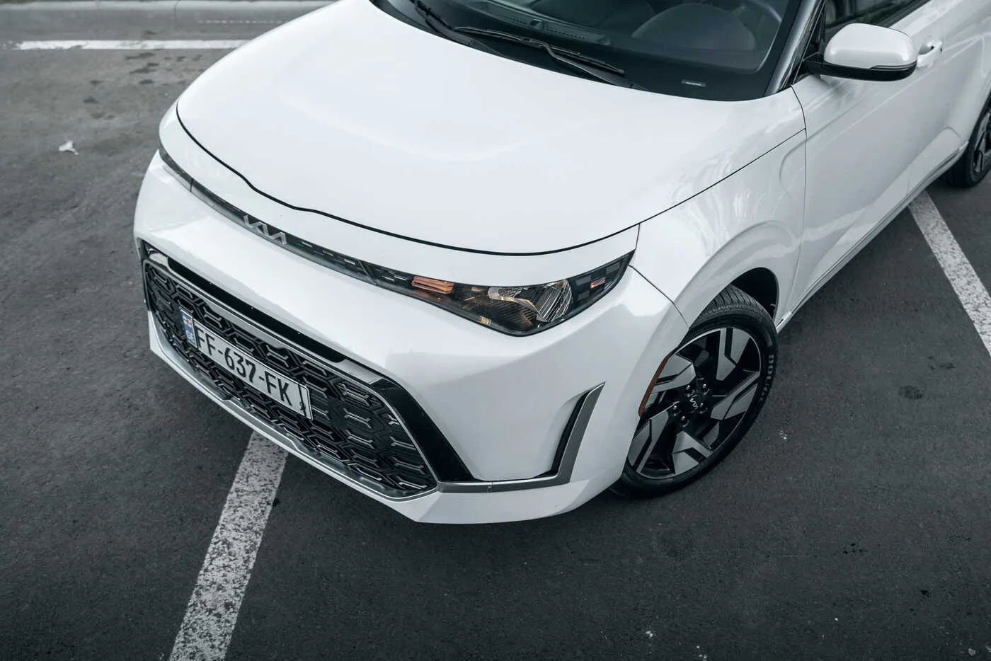 KIA SOUL 2023 - rear view - RentGeo Cars